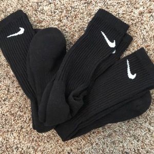 Black Nike Socks
